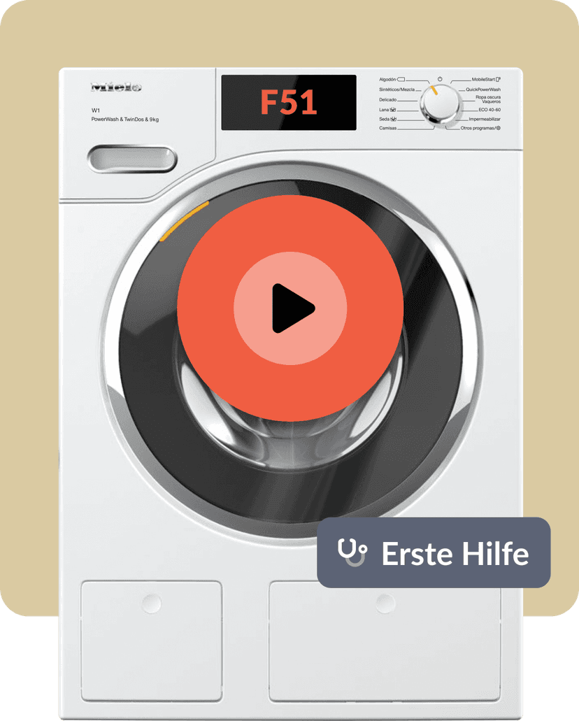Video - Miele F51 wasmachine