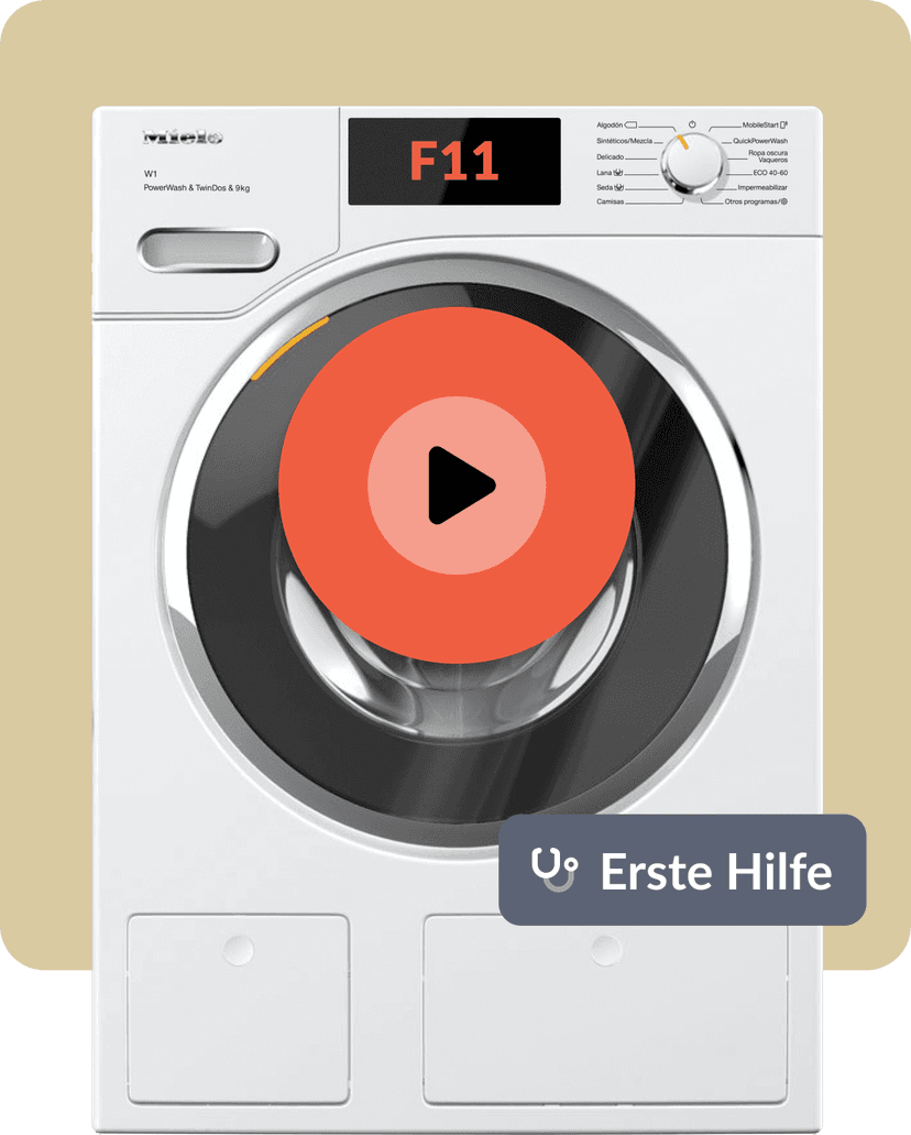 Video - Miele F11 wasmachine
