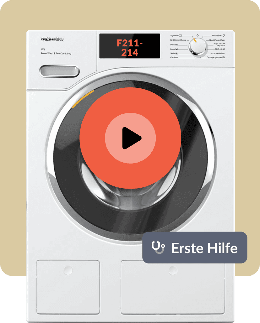 Video - Miele wasmachine F49-F211-F212-F213-F214